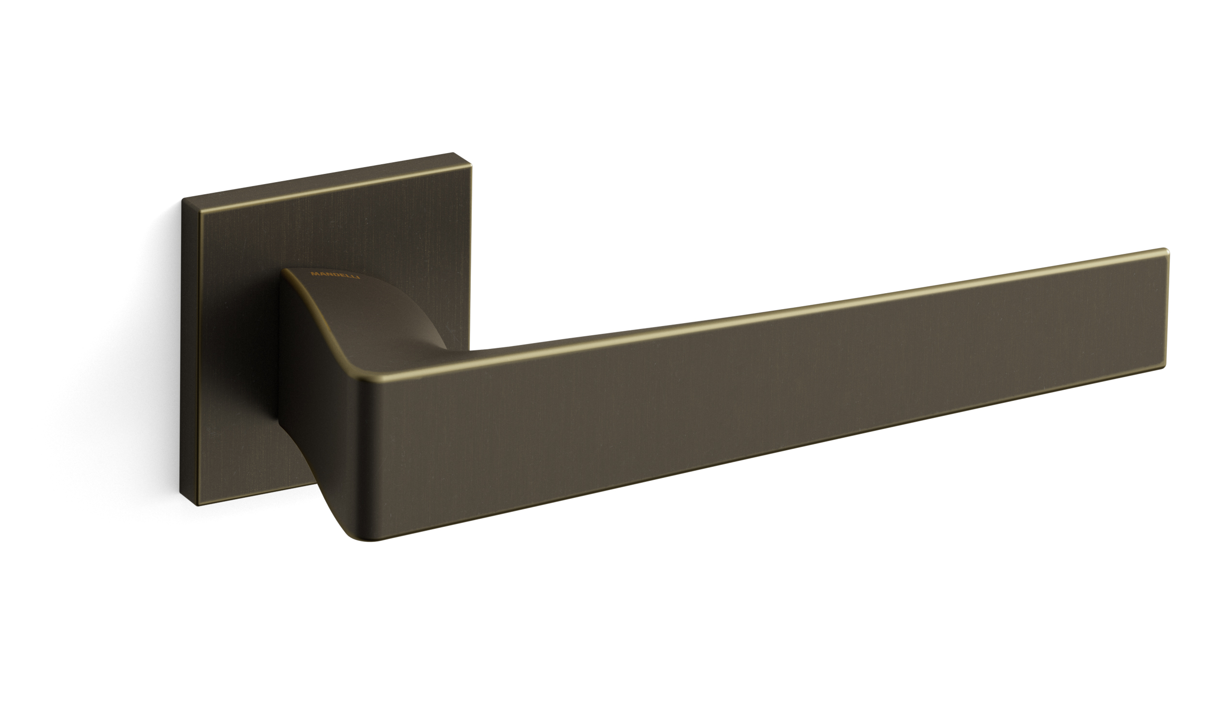 mandelli-1953-seven-maniglia-per-porta-in-ottone image 2