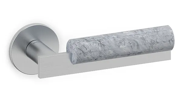 maniglia-olivari-bau-ottone-e-marmo-per-porta image 1